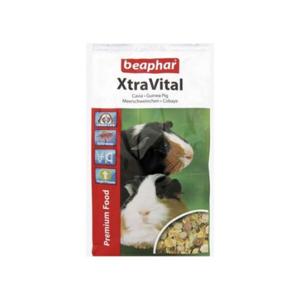 Beaphar XTRA VITAL 1kg POKARM ŚWINKA GUINEA PIG