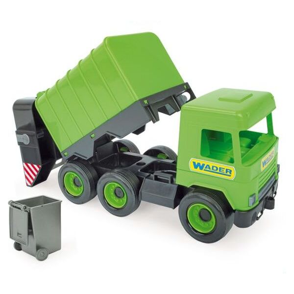 Wader Middle truck - Śmieciarka zielona (234800)