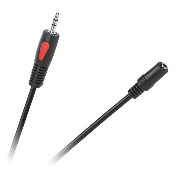 Kabel Jack 3.5mm - Jack 3.5mm 5m czarny (KPO4006-5.0)