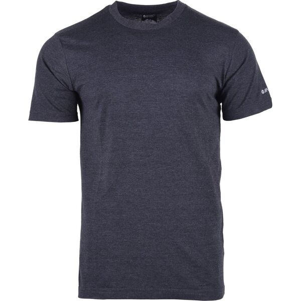 Hi-Tec Koszulka męska PLAIN Dark Grey Melange r. XXL