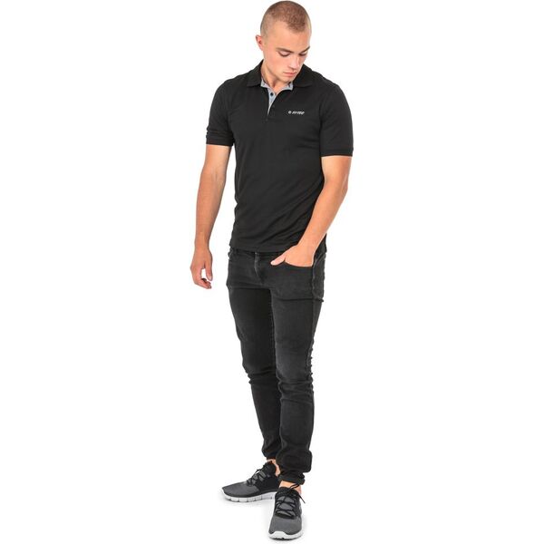 Hi-Tec Koszulka męska Site Black/Silver r. M