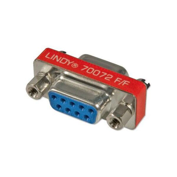 Lindy DB-9 - DB-9, Czerwony (70072)