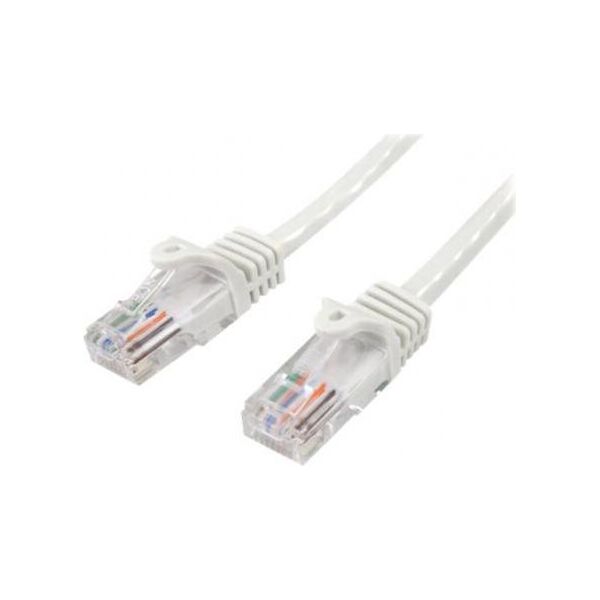 StarTech RJ-45/RJ-45, kat. 5e, U/UTP, 7m, biały (45PAT7MWH)