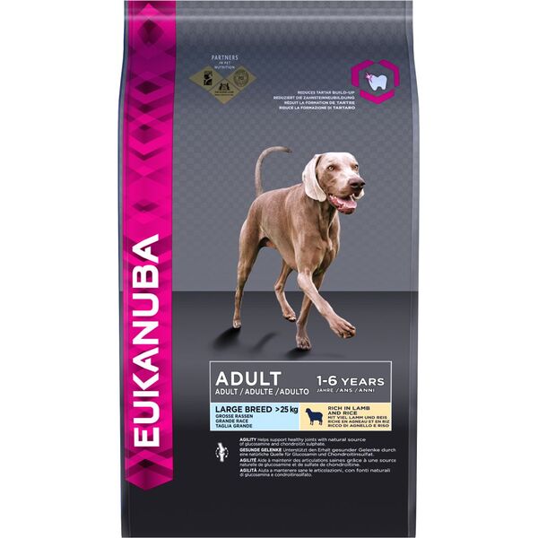 EUKANUBA Adult Large Breed Lamb & Rice 12kg
