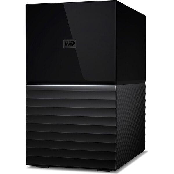 Dysk zewnętrzny HDD WD My Book Duo 20TB Czarno-szary (WDBFBE0200JBK-EESN)