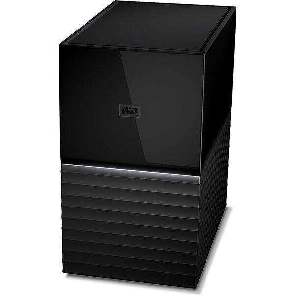 Dysk zewnętrzny HDD WD My Book Duo 20TB Czarno-szary (WDBFBE0200JBK-EESN)
