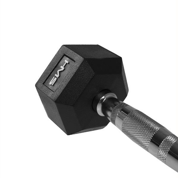 HMS hantel Hex Pro gumowany 1 x 16 kg