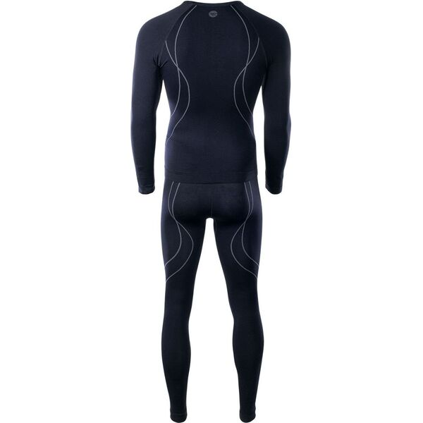 Hi-Tec Komplet bielizny męskiej Set Ikar black/grey r. XL