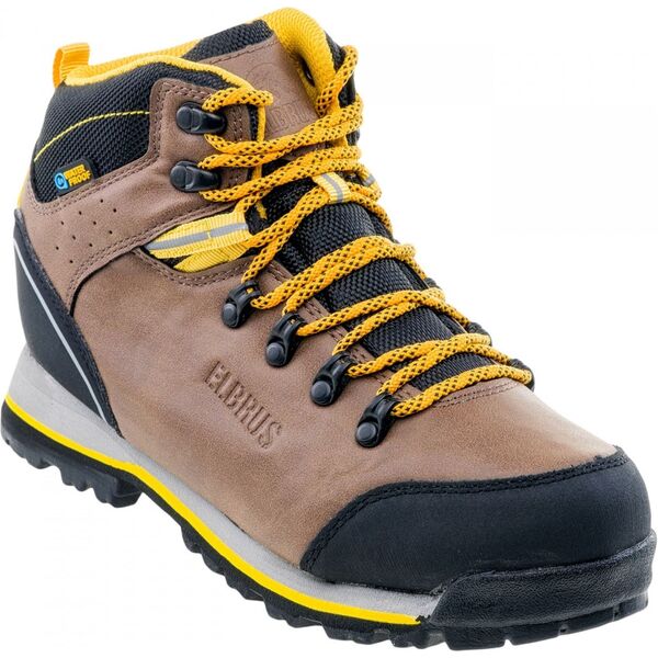 Elbrus Buty dziecięce Taner Mid Wp Brown/Black/Corn r. 39