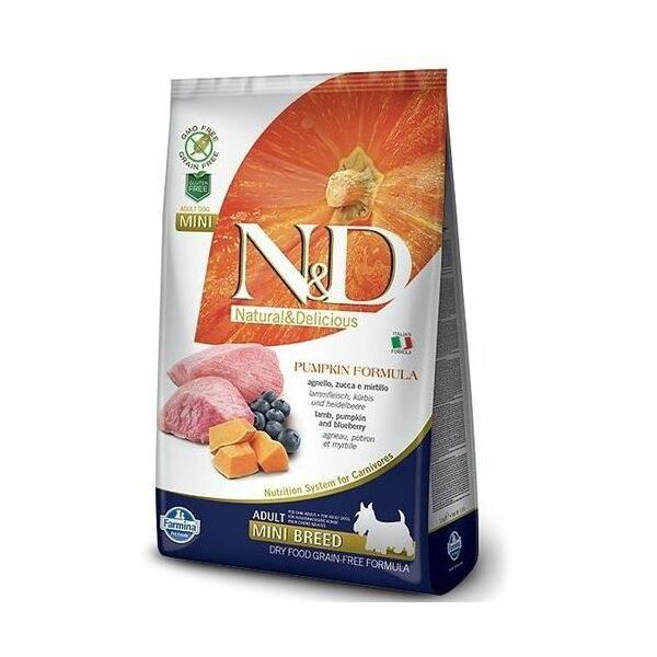 Farmina Pet Foods 800g N&d Small Dynia Adult jagnięcina+jagoda