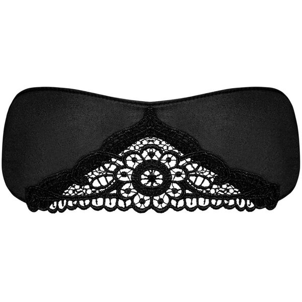 Obsessive Maska Satinia czarna r. S/M