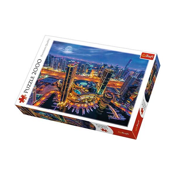 Trefl Puzzle 2000el Światła Dubaju (27094)