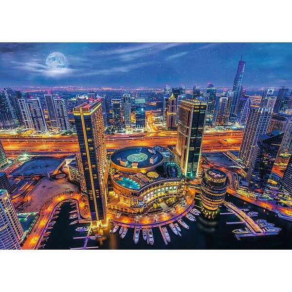 Trefl Puzzle 2000el Światła Dubaju (27094)