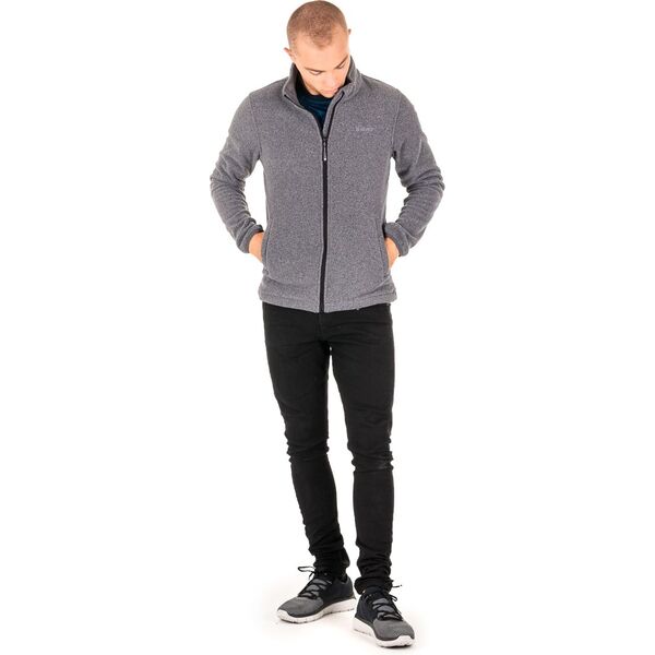 Hi-Tec Bluza męska POLAR HENIS EBONY MELANGE r. L