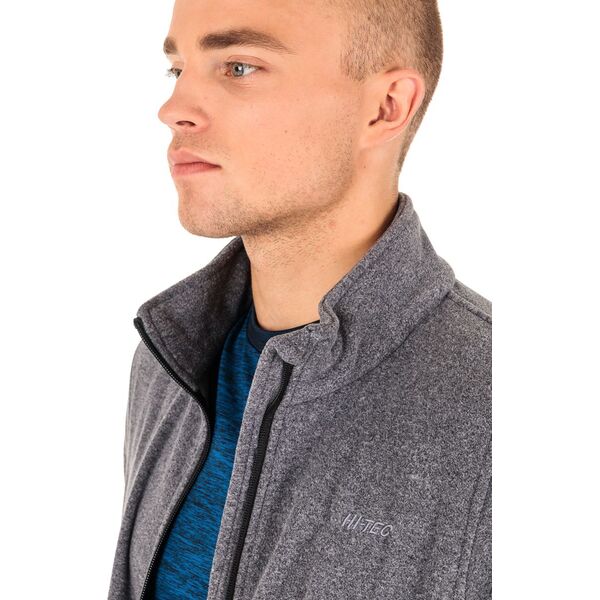 Hi-Tec Bluza męska POLAR HENIS EBONY MELANGE r. XXL