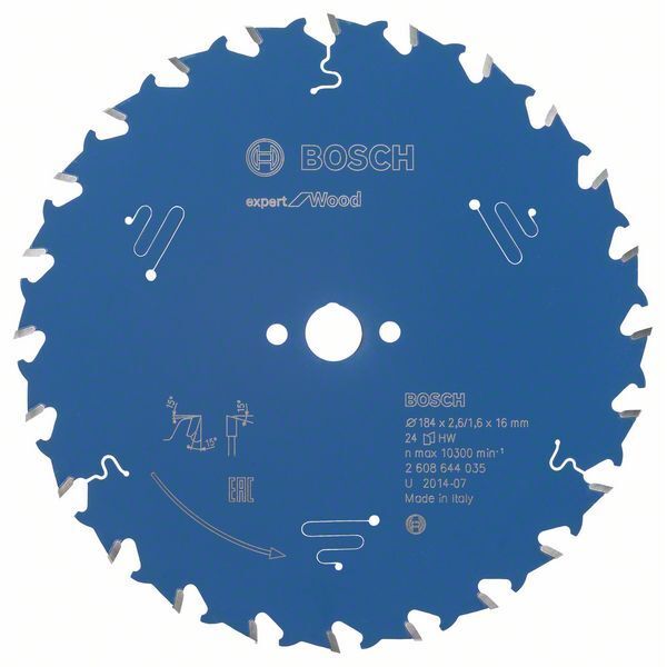 Bosch Tarcza pilarska Expert for Wood 184x16x24z (2608644035)