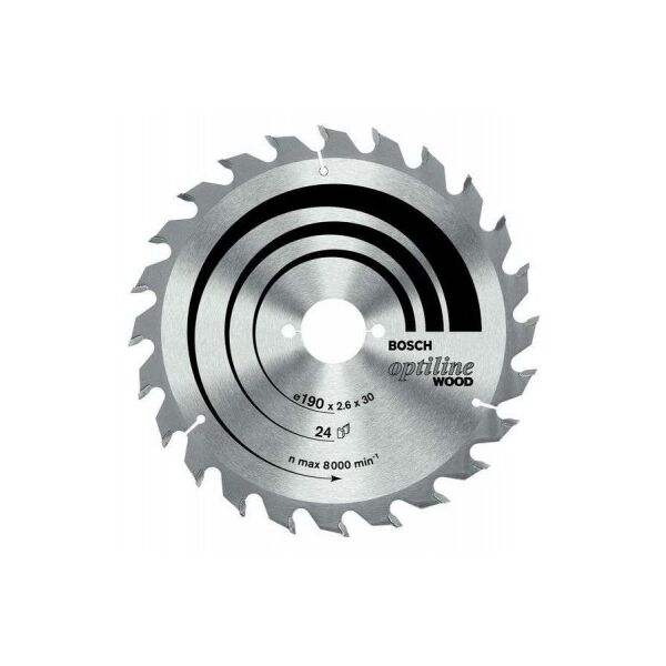 Bosch Tarcza pilarska Optiline Wood 200x30mm 24 zęby 2608640618