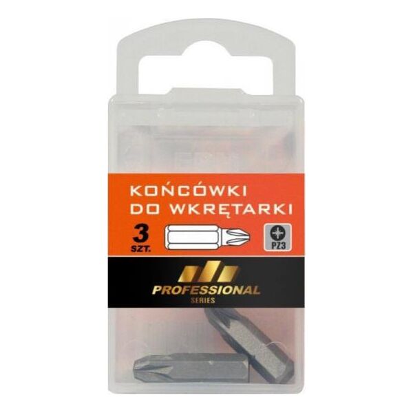 EPM Końcówki do wkrętarki PZ3 25mm 3szt. E-400-0376