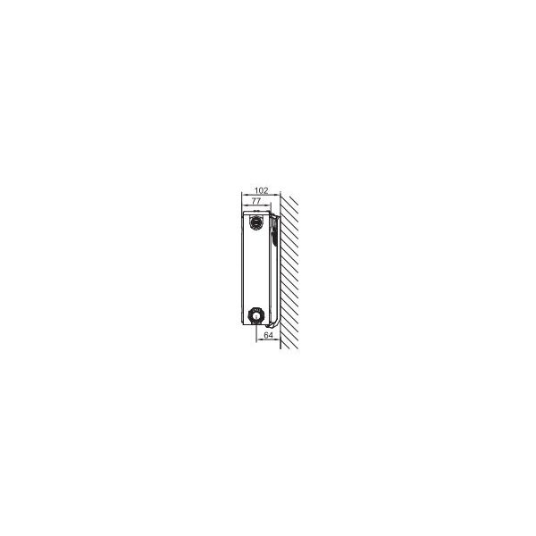 Stelrad Grzejnik płytowy Novello Typ 21 60 x 50cm (GR-ST-N-21/60/050)