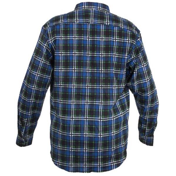 Lahti Pro Koszula flanelowa w kratę niebieska rozmiar XXL LPKF32XL