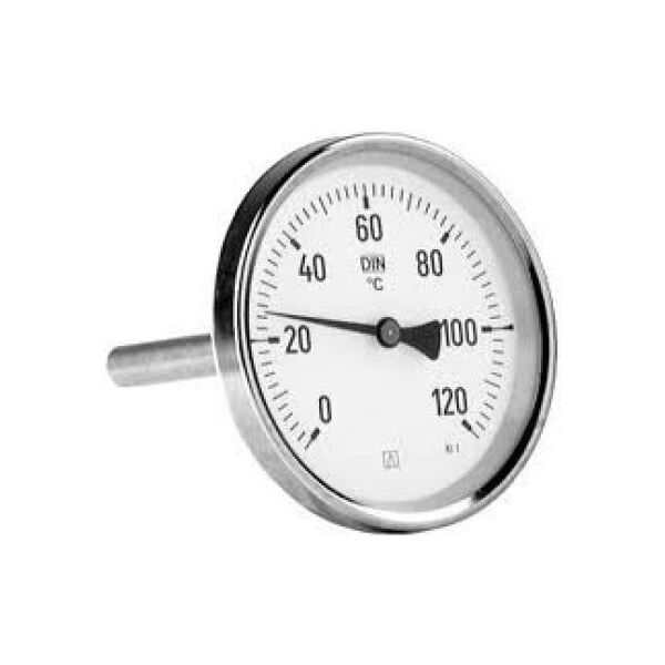 Afriso Termometr bimetaliczny BITH 100 Ø=100mm 0-120°C 1/2" Kl. 2,0 - 63811