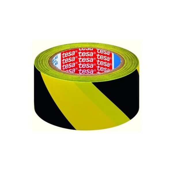 Tesa Taśma samoprzylepna ostrzegawcza 33m 50mm żółto-czarna (H6076093)