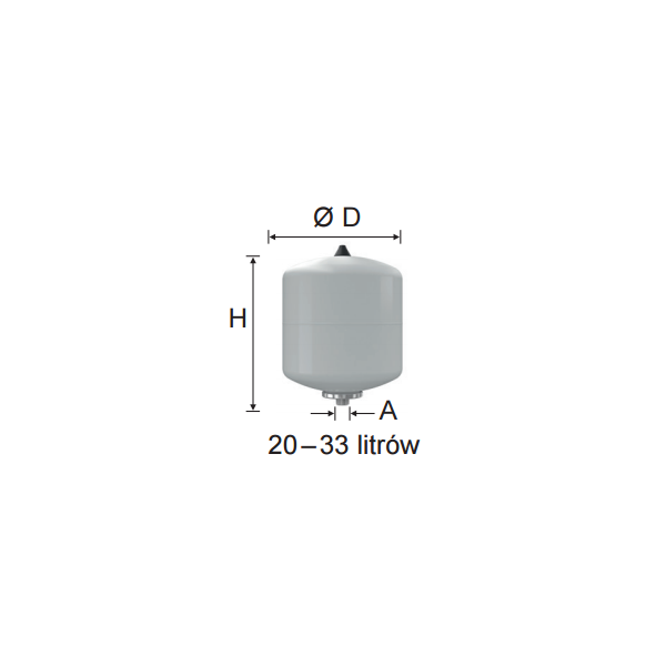 Reflex Zbiornik membranowy S 12L - 9702700