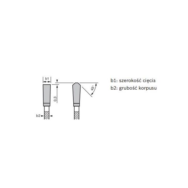 Bosch Piła tarczowa H MULTI Material 210x2,4x30mm 54 zęby 2608640511
