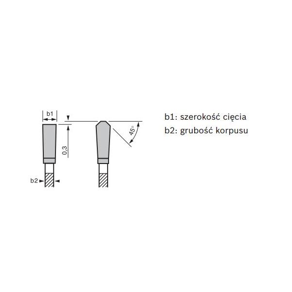 Bosch Piła tarczowa T MULTI Material 254x3,2x30mm 96 zębów 2608640451