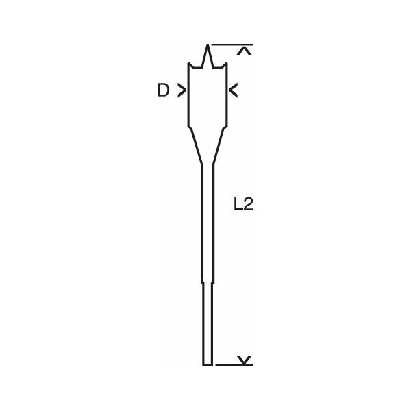 Wiertło Bosch łopatkowe 19mm (B 2608595490)