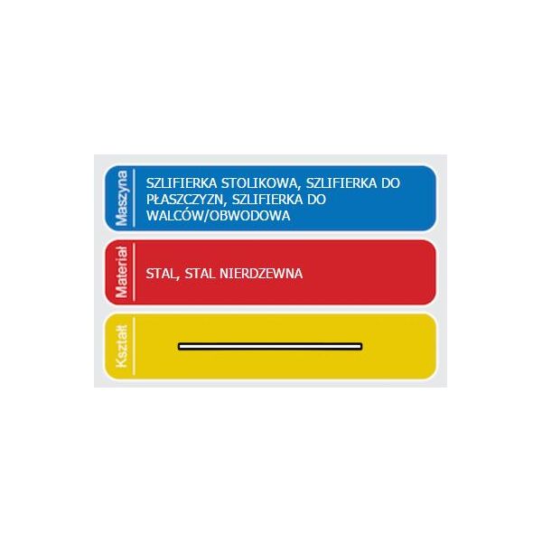 Norton Clipper Ściernica do szlifierki stołowej STARLINE 38A 150x20x32/20 biała - 66253338090