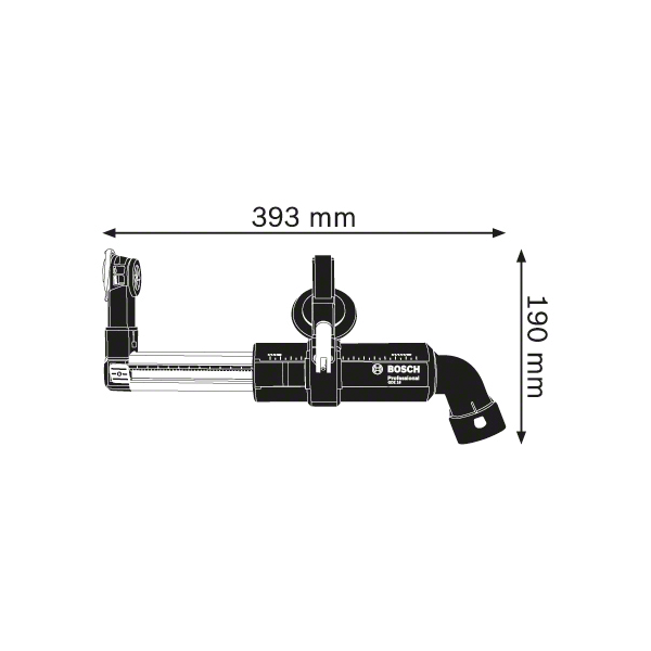 Bosch Osprzęt do odsysania pyłu GDE16 Plus Professional (1.600.A00.15Z)
