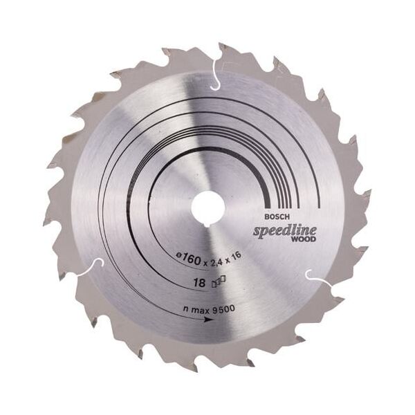 Bosch Piła tarczowa Speedline Wood H 160x2,4x16mm 2608640785