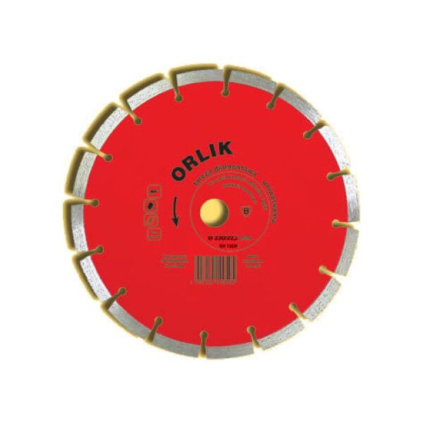 IN CORPORE Tarcza diamentowa segmentowa ORLIK do cięcia betonu 150mm - 19030
