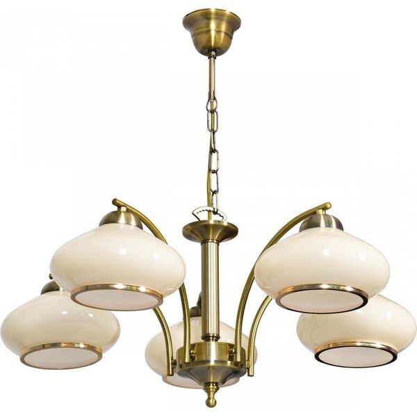 Lampa wisząca Activejet Lampa sufitowa Activejet AJE-RITA 5P E27 5x40W Patyna