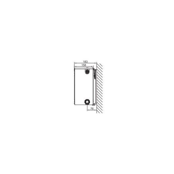 Stelrad Grzejnik płytowy Novello Typ 33 90 x 80cm (GR-ST-N-33/90/080)