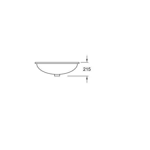 Umywalka Villeroy & Boch Evana 61,5cm (61440001)