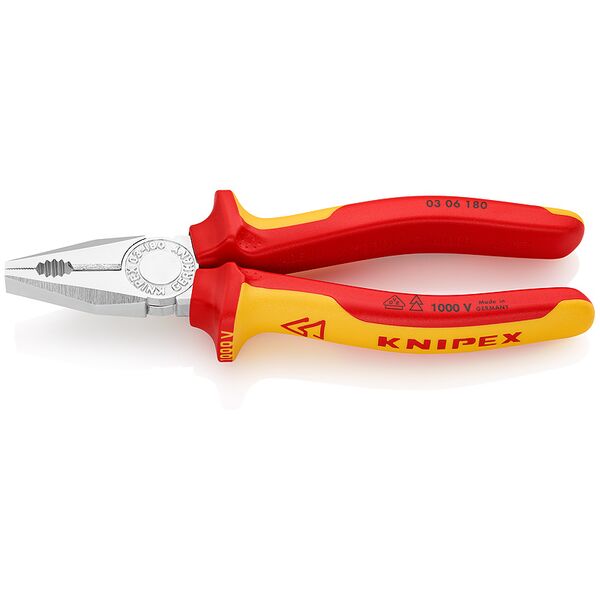 Knipex Szczypce uniwersalne 180mm izolowane (03 06 180)