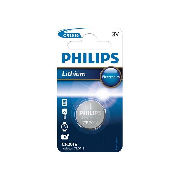 Philips Bateria CR2016 80mAh 1 szt.