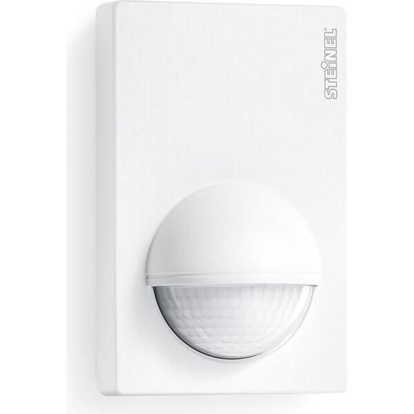 Steinel Czujnik ruchu i zmierzchu IS 180-2 B na podczerwień 12m 1000W 180 stopni 230 - 240V 50Hz IP54 biały (603212)