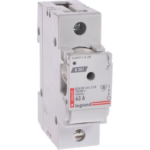 Legrand Rozłącznik bezpiecznikowy 1P 63A D02 R301 (606609)