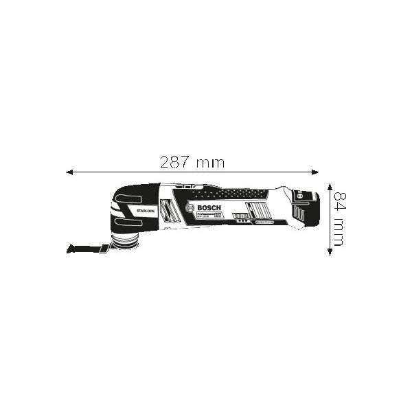 Bosch Urządzenie wielofunkcyjne GOP 12V-28 solo (0.601.8B5.001)