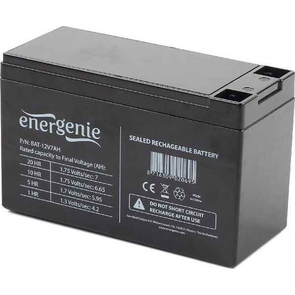 Gembird Akumulator 12V/7Ah (BAT-12V7AH)