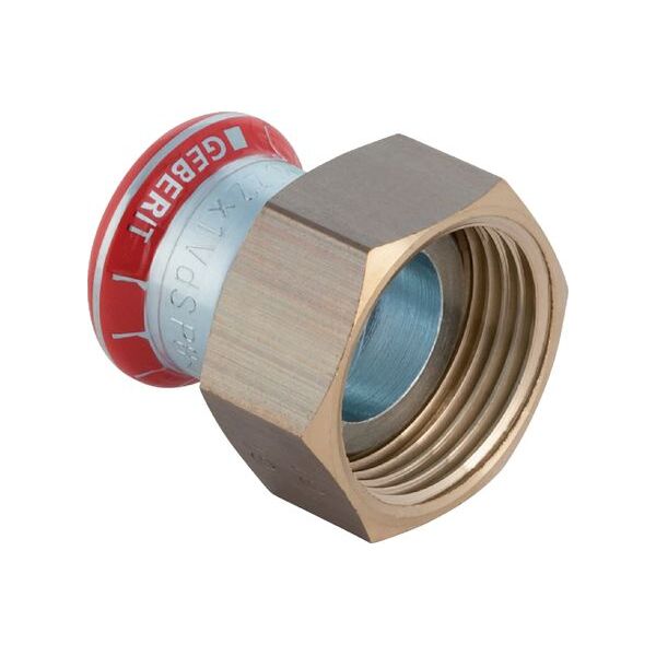 Geberit Śrubunek Mapress C-Stahl przejściowy do zaworów GW 18mm x 3/4" (25033)