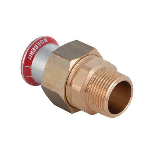 Geberit Śrubunek Mapress C-Stahl przejściowy GZ 18mm x 1/2" (25332)