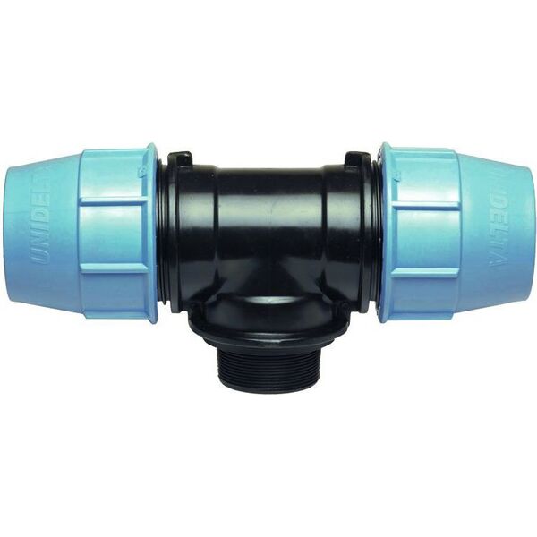 Unidelta Trójnik redukcyjny PE GZ PE 25mm x 3/4" x 25mm (603525)