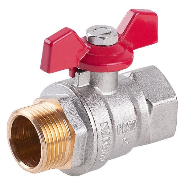 Perfexim Zawór kulowy wodny WZ DN20 motylek wzmocniony PHA-004 G3/4 (00-004-0200-000)