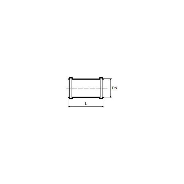 Magnaplast Mufa przesuwna Ultra dBU 75 (146660)
