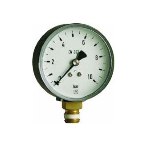 Afriso Manometr grzewczy RF 80 rad,fi80 mm, 0÷2,5 bar, G1/2'' rad, kl. 2,5 (63561)