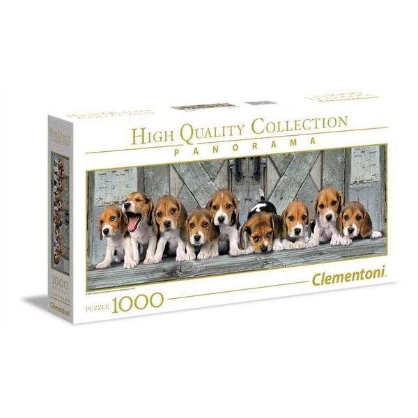 Clementoni Puzzle 1000el Panorama Beagles